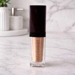 Laura Mercier Bare Beige Lip Glace Gloss Metallic Champagne Gold .10 oz